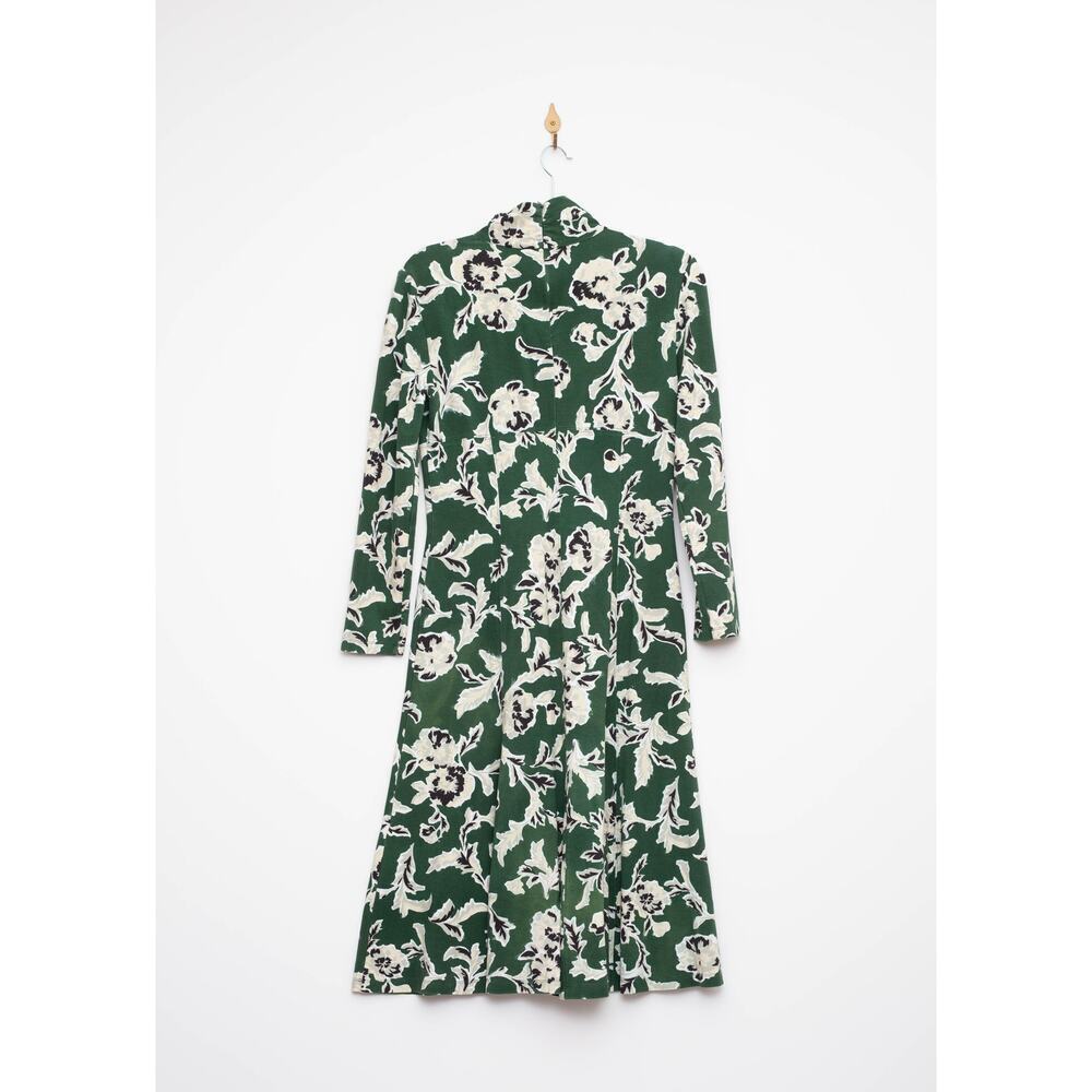 Tanya Taylor Thea Green Floral Dress Size M - Picture 3 of 9